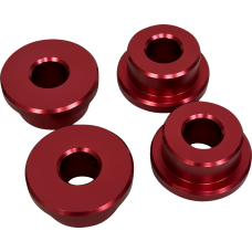 Pro-One Perf.Mfg. Solid Riser Bushing Kit - Red - 0604-0298  103050R