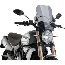 Puig Hi-Tech Parts Bat Windscreen - Light Smoke - 2313-0259  8088H