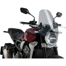 Puig Hi-Tech Parts Custom II Windshield - Smoke - X11 - 2313-0246  0336H