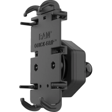 Ram Mounts Phone Holder - Quick Grip - Vibe Safe - Ball - 0603-1130  RAM-HOL-PD4-462B