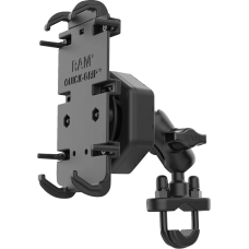 Ram Mounts Phone Mount - Quick Grip - Vibe Safe - U-Bolt Base - 0636-0438  RAM-B-149Z-A-PD4-462