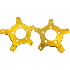 Rc Components Brake Rotor Adapter - Gold - 1710-4643  HD359-G