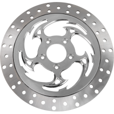 Rc Components Floating Brake Rotor - Front Left - Savage - 320 mm - Chrome - 1710-4741  ZSSCOG320A-85C-LF2K