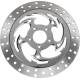 Rc Components Floating Brake Rotor - Front Right - Savage - 320 mm - Chrome - 1710-4742  ZSSCOG320A-85C-RF2K