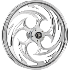 Rc Components Wheel for Hub Mounted Rotor - Savage - Front - Chrome - 21x3.5 - 0201-2560  0321350-85C257-21AC