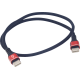 Ridepower Male USB-C to Male USB-C Cable - Phone - Fast/Charger - 24" - Black/Red - 3807-0712  RPUSBCUSBC24