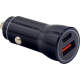 Ridepower Power Adapter - Cigarette Lighter - USB/USB-C - Black - 2130-0367  RPCIGUSBUSBCADP