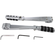 Rivco Products Adjustable Frame Mount Peg - Chrome - 1.25" - 1620-0807  HD003