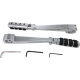 Rivco Products Adjustable Frame Mount Peg - Chrome - 1.25" - 1620-0807  HD003
