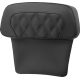 Saddlemen Chopped Tour Pak Backrest Pad - RoadSofa - Perforated Black w/ Lattice Stitch - FLT/FLH '14-'23 - 0822-0553  814-07-CPACK-LS