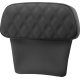 Saddlemen Chopped Tour Pak Backrest Pad - Step-Up - Black w/ Black Lattice Stitch - FLT/FLH '14-'23 - 0822-0555  814-07-CPACK-SU