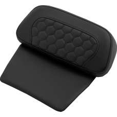 Saddlemen Chopped Tour Pak Pad - Honeycomb - Black Stitching - FLH/FLT '14-'24 - 0822-0597  814-07C-HC-BLK