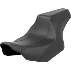 Saddlemen FXR Division Signature Series Seat - Black w/ Perforated Inserts - FLH/FLT '23-'24 - 0801-1960  FD82307