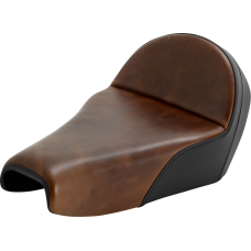 Saddlemen Lariat Solo Seat - Distressed Leather - 3.3 Gal Tank - XL '04-'22 - 0804-0784  807-11B-0041