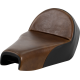 Saddlemen Lariat Solo Seat - Distressed Leather - 4.5 Gal Tank - XL '04-'22 - 0804-0787  807-03B-0041