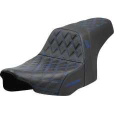 Saddlemen Pro Series SDC Performance Seat - Blue Stitching - w/o Backrest - FLT/FLH '23-'24 - 0801-2000  SC82307D1