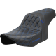 Saddlemen Pro Series SDC Performance Seat - Blue Stitching - w/o Backrest - FLT/FLH '23-'24 - 0801-2000  SC82307D1