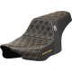 Saddlemen Pro Series SDC Performance Seat - Gold Stitching - w/o Backrest - FLT/FLH '23-'24 - 0801-2006  SC82307D7