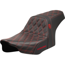 Saddlemen Pro Series SDC Performance Seat - Red Stitching - w/o Backrest - FLT/FLH '23-'24 - 0801-2003  SC82307D4