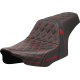 Saddlemen Pro Series SDC Performance Seat - Red Stitching - w/o Backrest - FLT/FLH '23-'24 - 0801-2003  SC82307D4