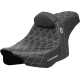 Saddlemen Pro Series SDC Performance Seat - Silver Stitching - w/ Backrest - FLT/FLH '23-'24 - 0801-2011  SC82307DB5