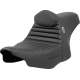 Saddlemen Pro Series SDC Performance Seat - Tuck-n-Roll - w/ Backrest - FLH/FLT '23-'24 - 0801-1968  SC82307TB