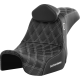Saddlemen Pro Series SDC Performance Seat - w/ Backrest - White Stitch - Dyna '06-'17 - 0803-0738  SC80604WHIRT