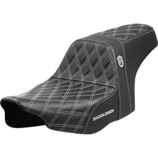 Saddlemen Pro Series SDC Performance Seat - White Stitching - w/o Backrest - FLT/FLH '23-'24 - 0801-2005  SC82307D6
