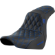 Saddlemen Pro Series SDC Performance Seat - w/o Backrest - Blue Stitch - FL/FX '18-'20 - 0802-1591  SC81829BLU