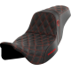 Saddlemen Pro Series SDC Performance Seat - w/o Backrest - Red Stitch - FLH/FLT '08-'23 - 0801-1659  SC80807RED