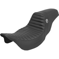 Saddlemen Pro Series SDC Performance Seat - w/o Backrest - Tuck-n-Roll/Carbon Fiber - Gripper - FL '08-'23 - 0801-1945  SC80807T