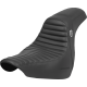 Saddlemen Pro Series SDC Performance Seat - w/o Backrest - Tuck-n-Roll/Carbon Fiber - Gripper - FL/FX '18-'24 - 0802-1645  SC81829T