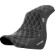 Saddlemen Pro Series SDC Performance Seat - w/o Backrest - White Stitch - FL/FX '18-'20 - 0802-1596  SC81829WHI