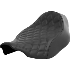 Saddlemen Renegade Solo Seat - Lattice Stitched - Black - FLT/FLH '23-'24 - 0801-1702  823-07-002LS