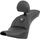 Saddlemen Roadsofa Carbon Fiber Seat - Carbon Fiber - with Backrest - FXBB/FXST '18-'23 - 0802-1562  818-30-185BR