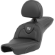 Saddlemen Roadsofa Carbon Fiber Seat - Carbon Fiber - with Backrest - FXD '96-'03 - 0803-0714  896-04-185BR