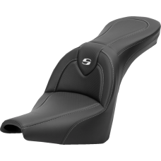 Saddlemen Roadsofa Carbon Fiber Seat - Carbon Fiber - without Backrest - FXBB/FXST '18-'23 - 0802-1561  818-30-185