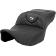 Saddlemen Roadsofa Extended Reach Seat - Carbon Fiber - Silver Stitch/Silver Logo - no Backrest - FL '23-'24 - 0801-1633  823-07-186