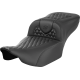 Saddlemen Roadsofa Extended Reach Seat - without Backrest - Honeycomb - FLTR/FLHX '23-'24 - 0801-1755  823-07-19000