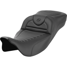Saddlemen Roadsofa Extended Reach Seat - without Backrest - Tuck-n-Roll - FL '08-'24 - 0801-1816  808-07B-20300