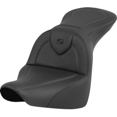 Saddlemen RoadSofa Seat - Black - without Driver Backrest - FLFB/FXBR '18-'24 - 0802-1619  818-27-187