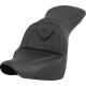 Saddlemen RoadSofa Seat - Black - without Driver Backrest - FLFB/FXBR '18-'24 - 0802-1619  818-27-187