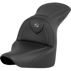 Saddlemen RoadSofa Seat - Carbon Fiber - without Driver Backrest - FLFB/FXBR '18-'24 - 0802-1617  818-27-185