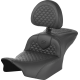 Saddlemen Roadsofa Seat - Dragon Scale Stitch - w/ Backrest - FLTR/FLHX '23-'24 - 0801-1937  823-07-208B0