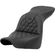 Saddlemen Roadsofa Seat - Lattice Stitch - without Backrest - FXLR/FLSB '18-'23 - 0802-1565  818-29-182