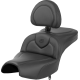 Saddlemen Roadsofa Seat - With Backrest - Black - Indian Pursuit '22-'24 - 0810-2431  I22-02-187BR