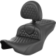 Saddlemen Roadsofa Seat - with Backrest - Honeycomb - FLTR/FLHX '23-'24 - 0801-1748  823-07-189B0