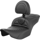 Saddlemen Roadsofa Seat - with Backrest - Tuck-n-Roll - Carbon Fiber - FLTR/FLHX '23-'24 - 0801-1774  823-07-204B0