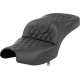 Saddlemen Roadsofa Seat - Without Backrest - Black - Lattice Stitch - Indian Pursuit '22-'24 - 0810-2426  I22-02-182