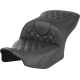 Saddlemen RoadSofa Seat - without Backrest - Carbon Fiber - Lattice Stitch - FLTR/FLHX '23-'24 - 0801-1779  823-07-20600